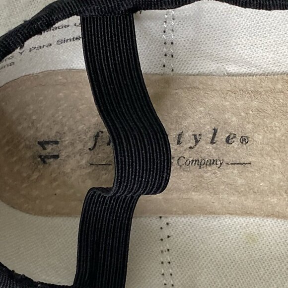 Freestyle by Danskin Girls Ballet Dance Shoes Black Size 11 Elastic Tie - Picture 5 of 10